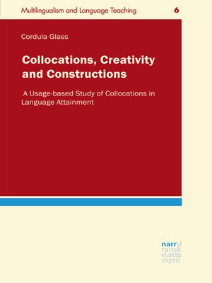 cover image of Collocations, Creativity and Constructions